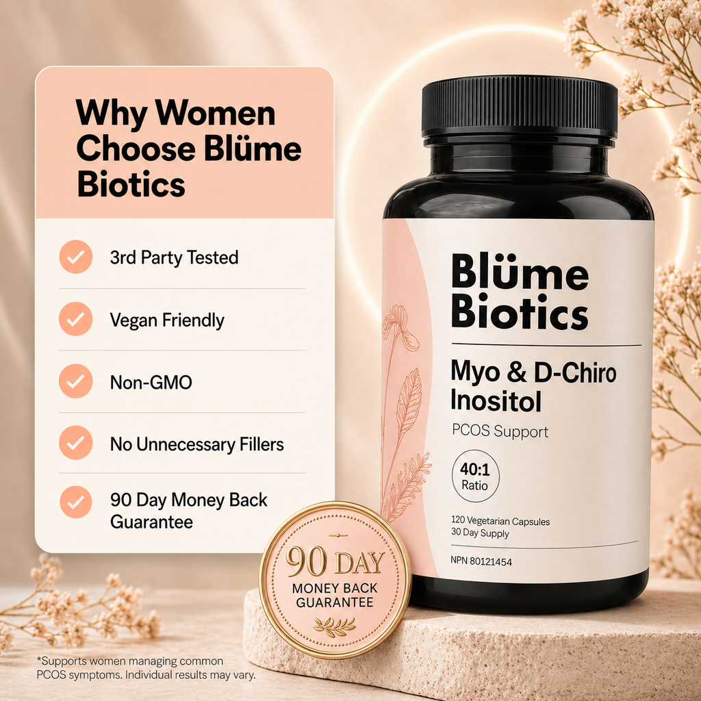 Myo & D-Chiro Inositol For PCOS Hirsutism